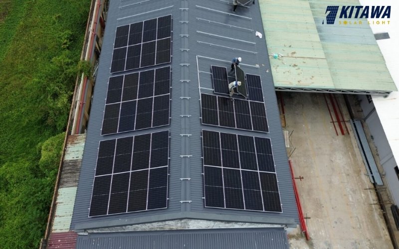 Lắp đặt hệ thống 60kW sản xuất bao nhiêu điện?