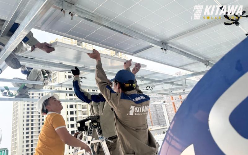 lắp đặt hệ thống điện 16kw giúp tiết kiệm điện