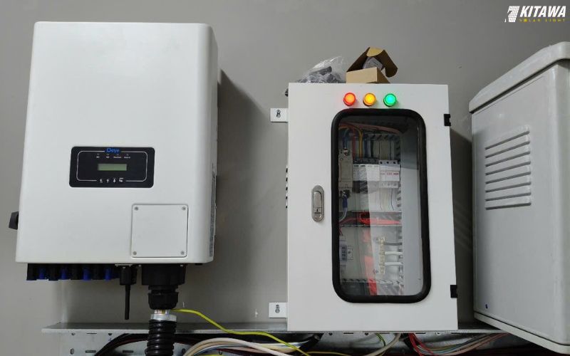 lắp đặt hệ thống điện mặt trời 90kw cho nhà trọ tại gia lai