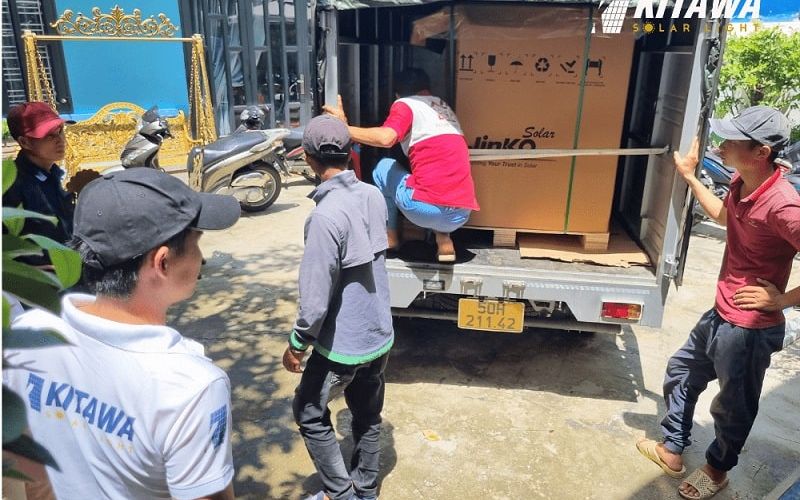 Kitawa lắp đặt hệ thống điện 20kw cho anh Việt ở Tân Phú