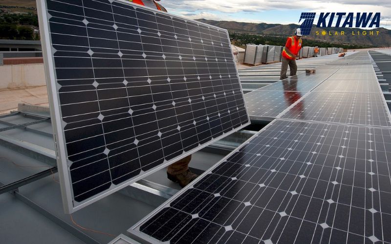 lắp đặt điện mặt trời áp mái 30kW