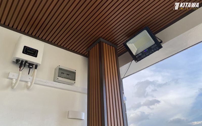 lắp điện mặt trời áp mái 5kW