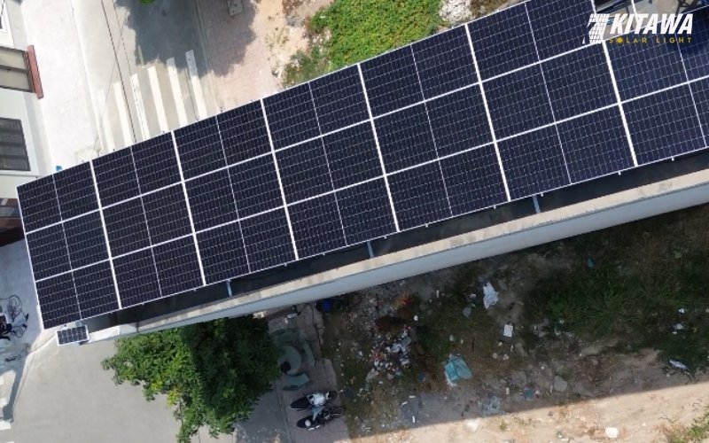 Lắp hệ thống điện mặt trời 13kW đáp ứng phần lớn nhu cầu điện cho hộ gia đình