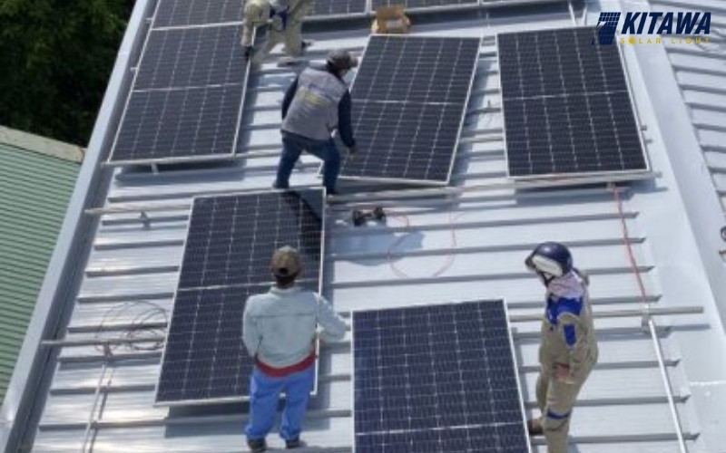 Lắp hệ thống điện mặt trời Hybrid 24kWp thời gian hoàn vốn dự kiến khoảng 4 - 5 năm