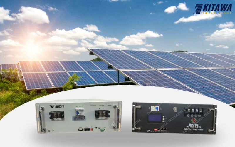 Pin lithium lưu trữ điện mặt trời