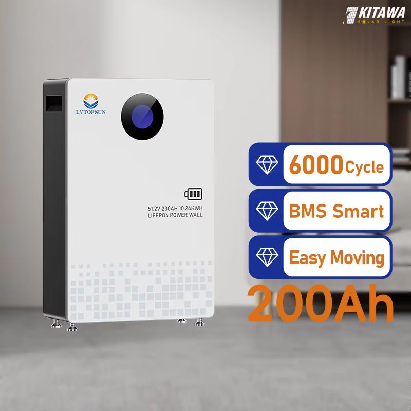 pin lưu trữ lithium lvtopsun 51.2v 200ah