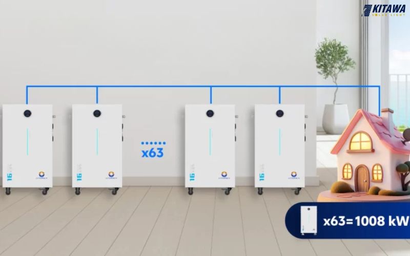 pin lưu trữ lithium lvtopsun 51.2v 314ah