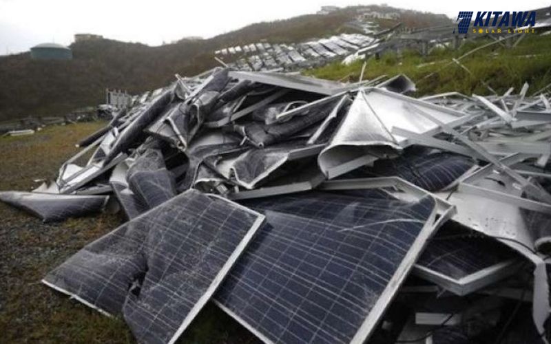 Lượng rác thải từ pin năng lượng mặt trời 