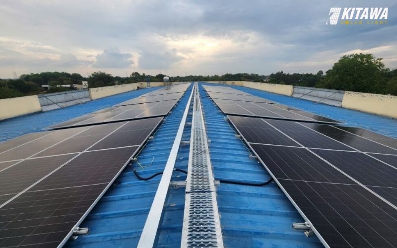 Sản lượng điện hàng ngày của hệ thống điện năng lượng mặt trời 45kW