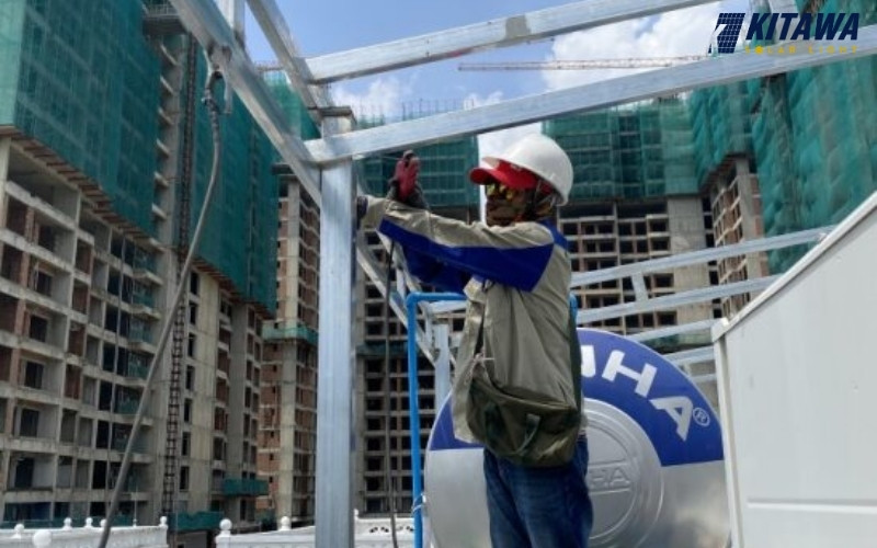 Số tiền tiết kiệm trong 1 tháng sau khi lắp điện mặt trời 7kWp