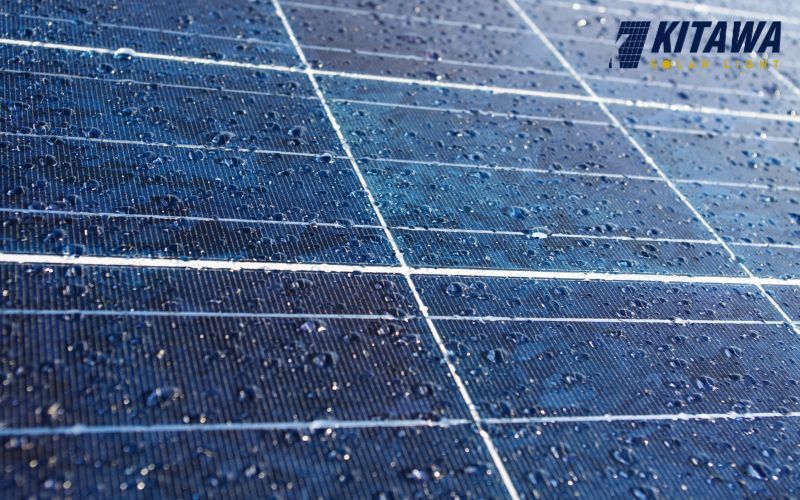 Tấm pin năng lượng mặt trời có bị mưa làm hỏng không