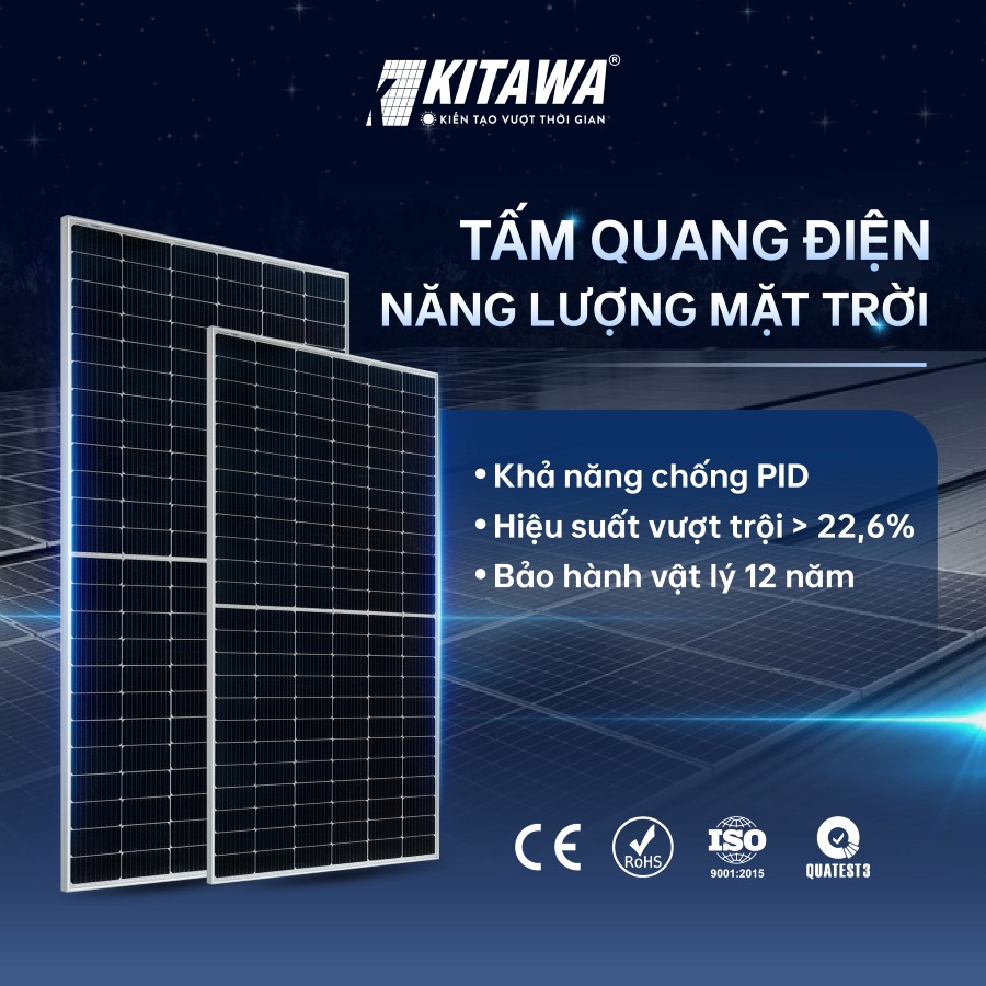 Bảng giá tấm pin năng lượng mặt trời mới nhất 4/2026