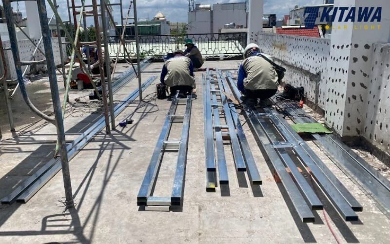 thiết kế lắp đặt hệ thống điện 27kwp