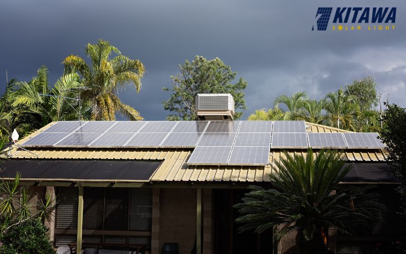 Trời âm u có điện mặt trời không