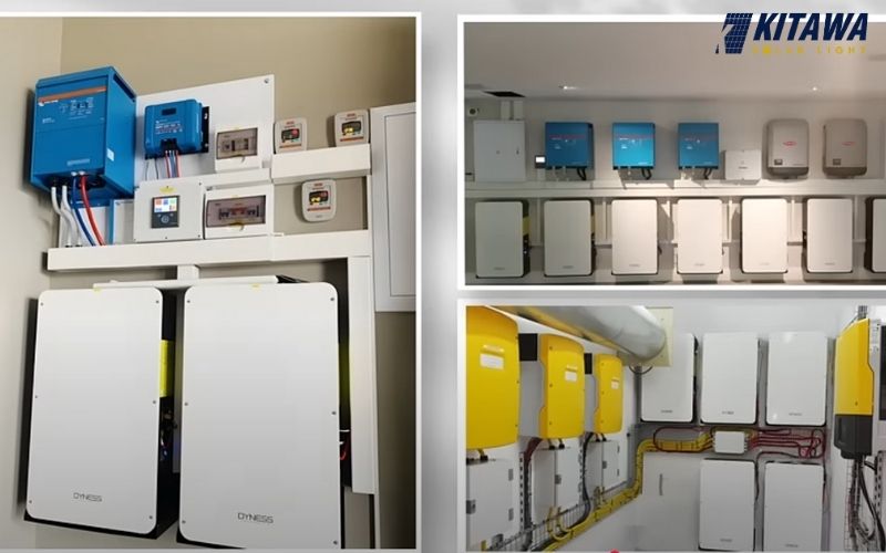 Ứng dụng thực tế của pin lưu trữ lithium Dyness 10.24kWh