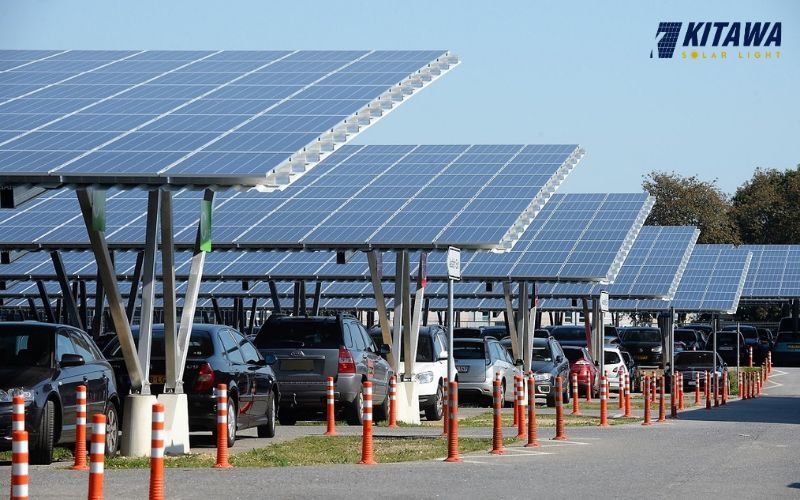 ưu điểm khi lắp đặt điện mặt trời cho bãi gửi xe