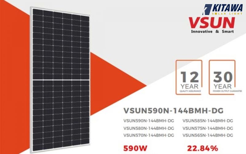 ưu điểm tấm pin VSUN 