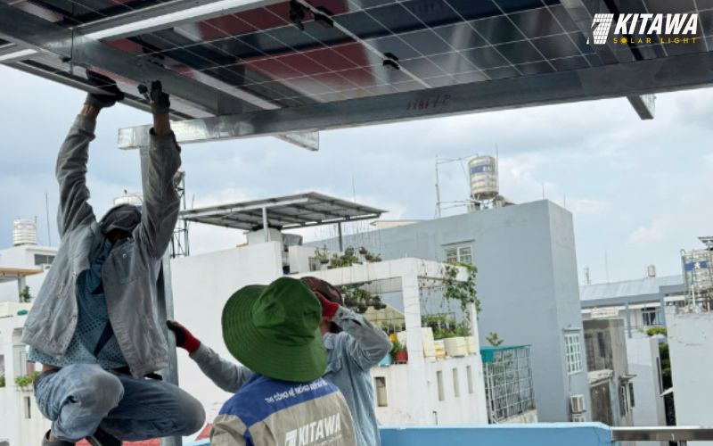 Ưu điểm khi lắp hệ thống điện mặt trời 8kWp