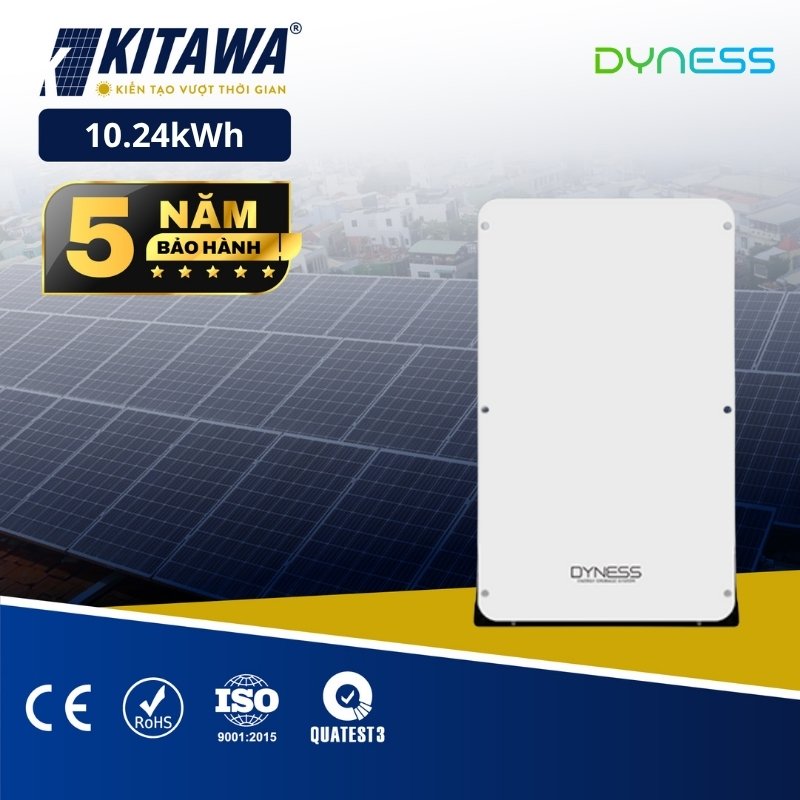 Pin lưu trữ Lithium Dyness 10.24kWh Chính Hãng | PowerBox PRO