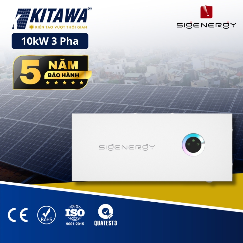 Inverter Hybrid Sigenergy 10kW 3 Pha | SigenStor EC 10.0 TP