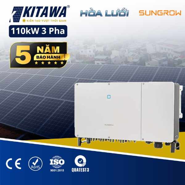Inverter Hòa Lưới Sungrow 110kW 3 Pha - SG110CX-V20
