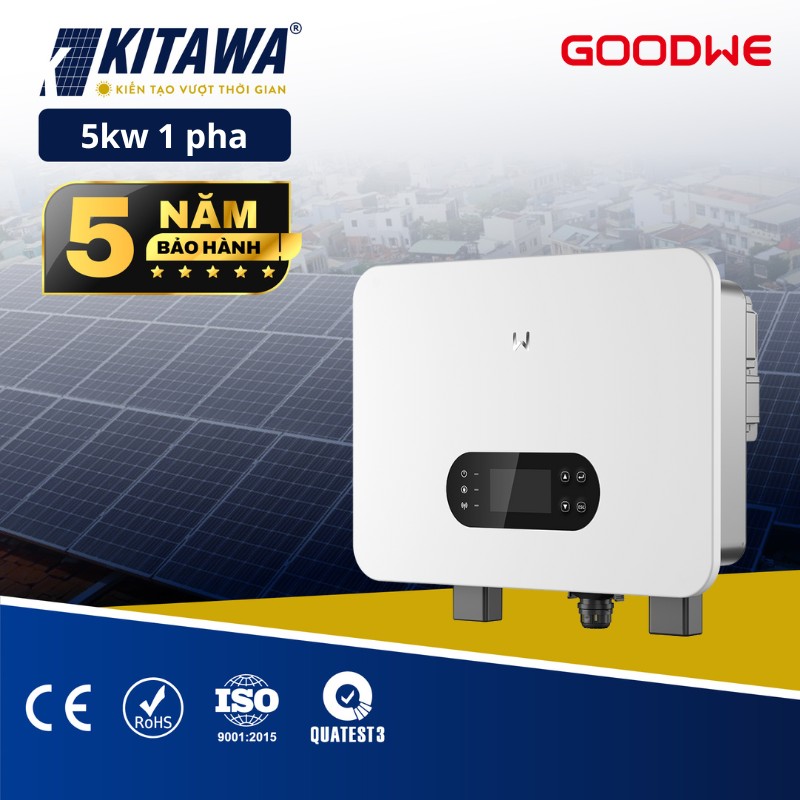 Inverter Hybrid Goodwe 5kw 1 pha GW5000-ES-C10 (Áp thấp)