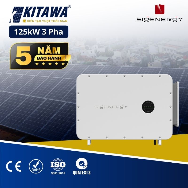 Inverter Hybrid Sigenergy 125kW 3 Pha | Sigen PV 125M1