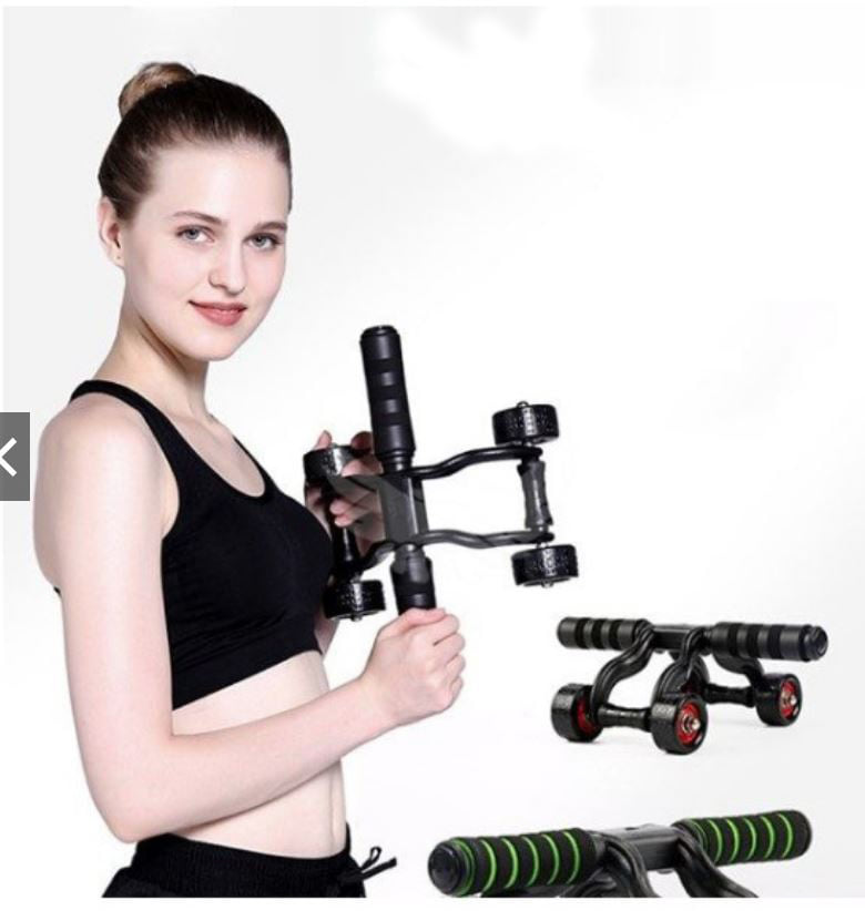 Ghế cong và con lăn tập bụng