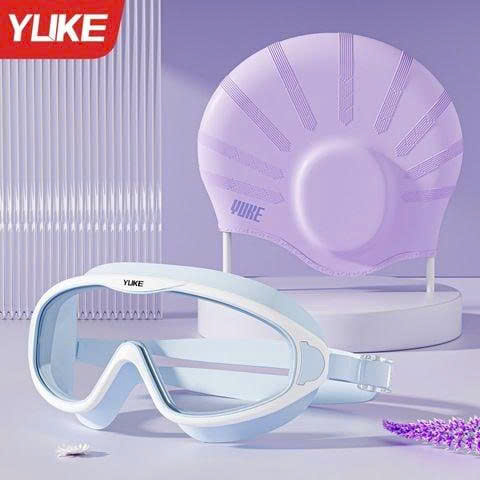 Bộ Kính + Mũ Bơi Trùm Tai YUKE GJ019K