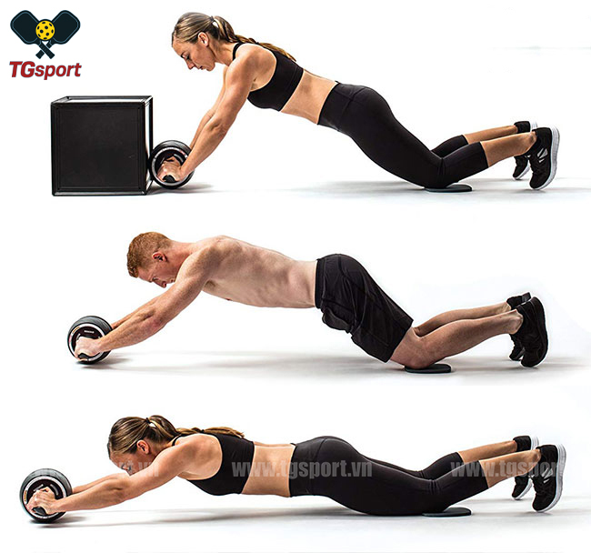 Con lăn tập bụng AB carver Pro