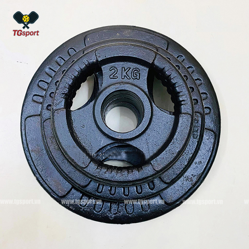 Bánh tạ gang 3 cánh lỗ phi 50