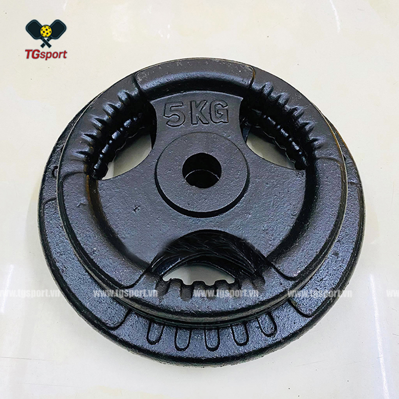 Bánh tạ gang 3 cánh lỗ phi 27