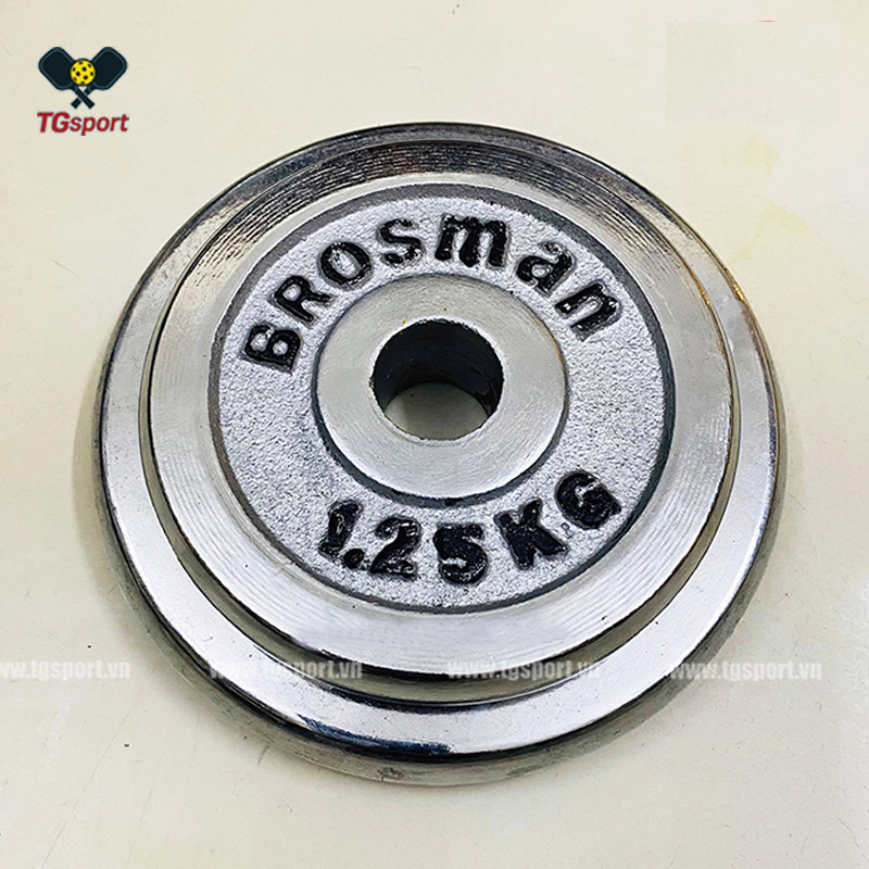 Bánh tạ inox Brosman