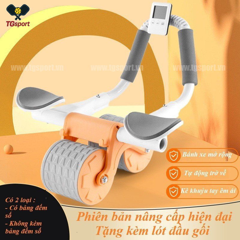 Con lăn tập bụng 2 bánh trợ lực