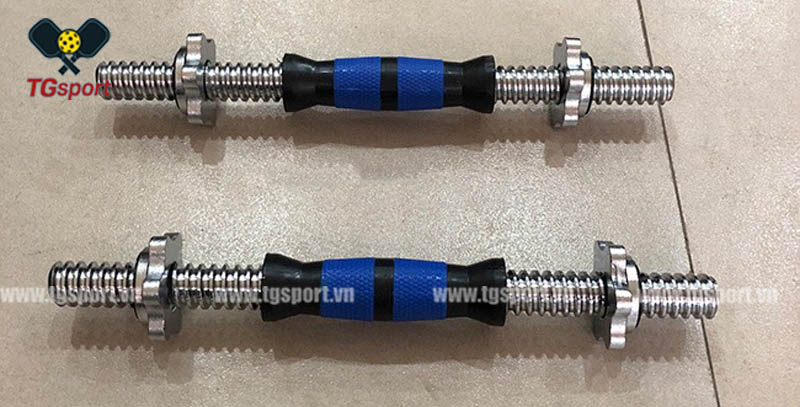 Đòn Tạ Tay 35cm bọc cao su nhập khẩu cao cấp