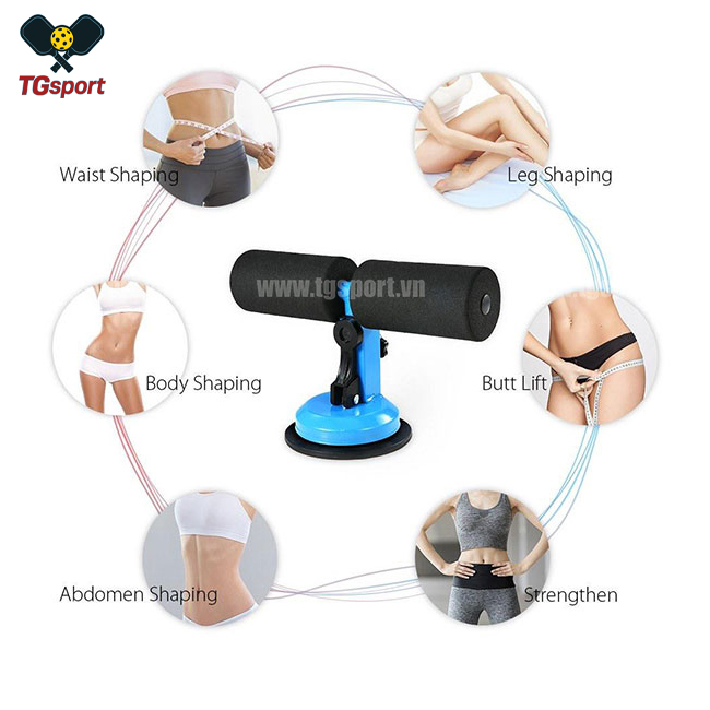 Dụng cụ hỗ trợ gập bụng chữ T có hít