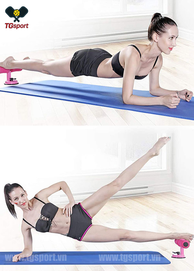 Dụng cụ hỗ trợ gập bụng chữ T có hít