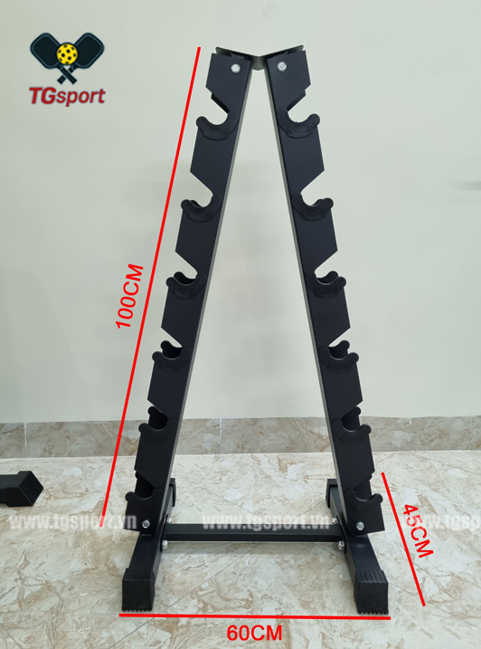 Giá để tạ chữ A 6 đôi tạ