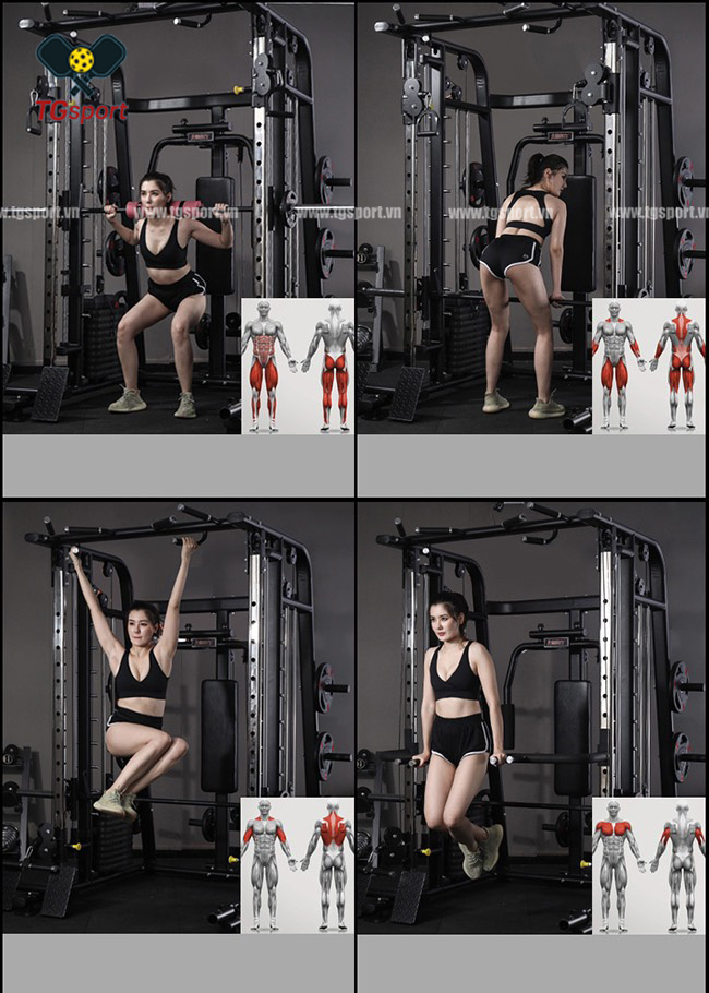 Giàn tạ đa năng M-888P