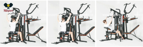 Giàn tạ đa năng HQ-808P 2023