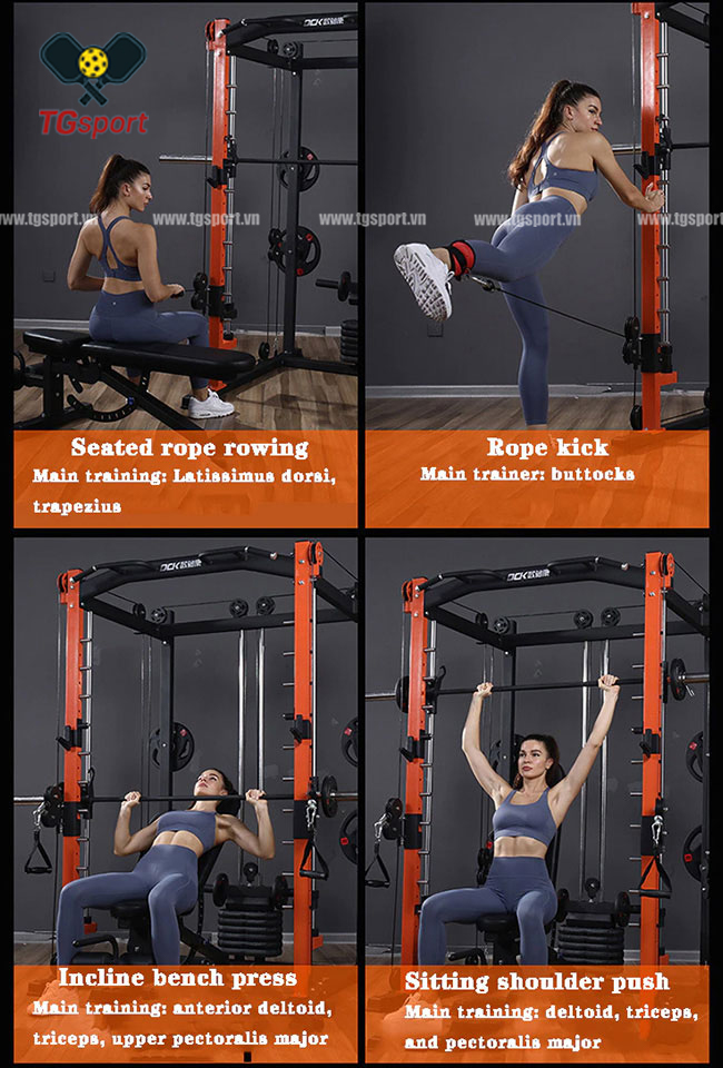 Khung gánh tạ đa năng K10