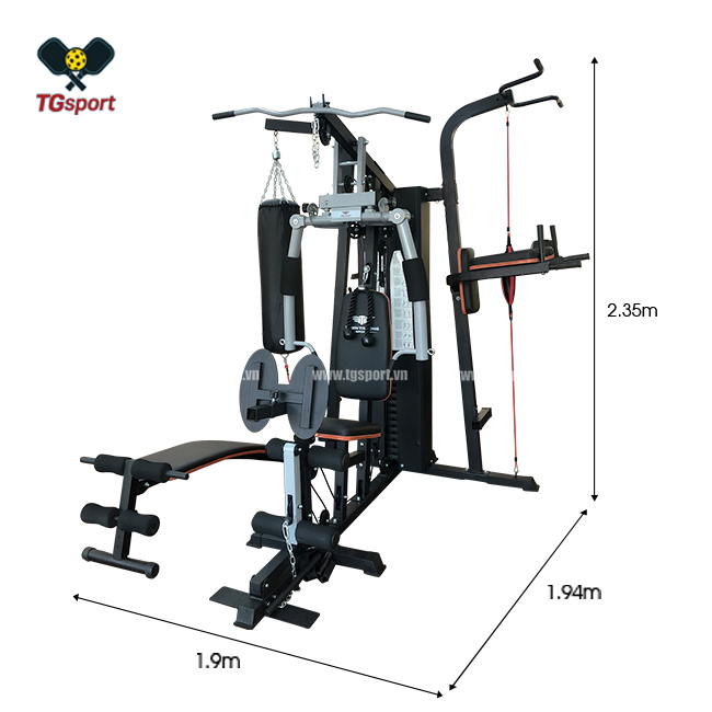 Giàn tạ đa năng HQ-808P 2023