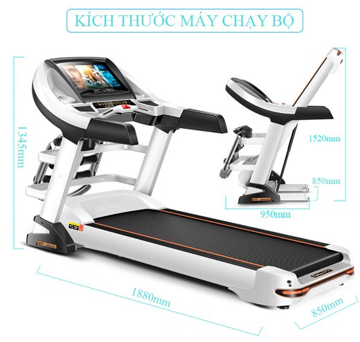 Máy chạy bộ điện HQ 9600