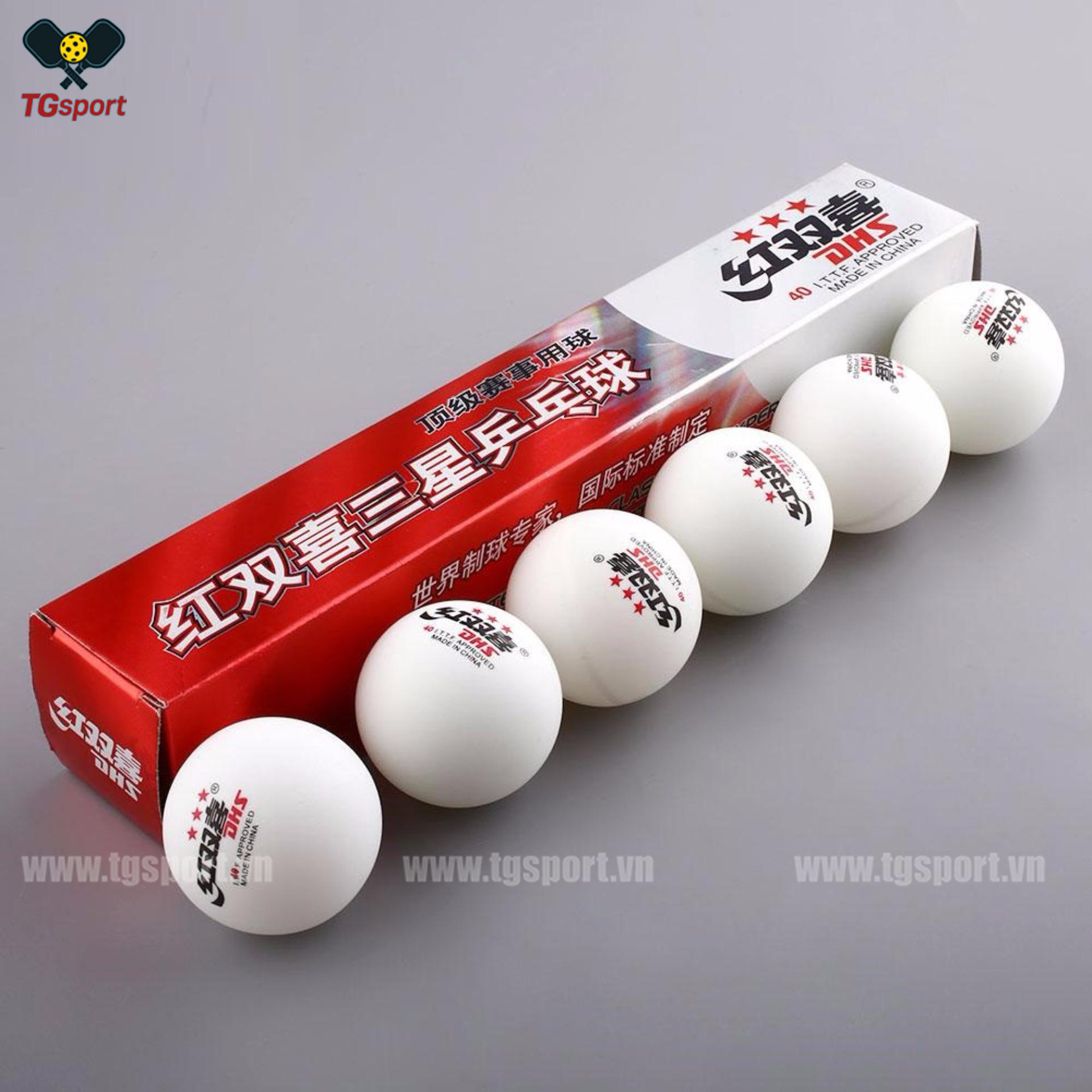 Quả bóng bàn DHS hộp 6 quả