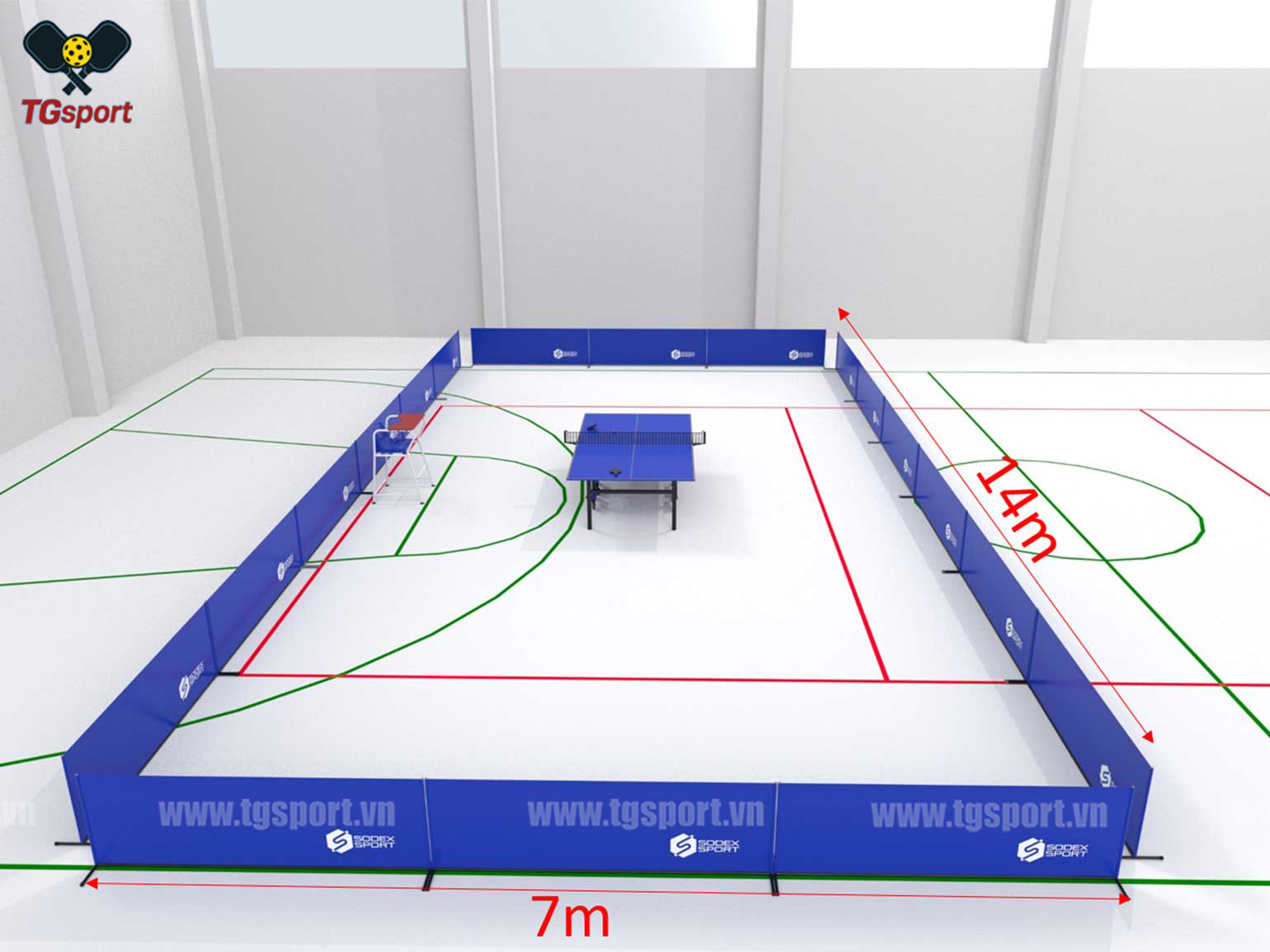 Ring chắn bóng bàn