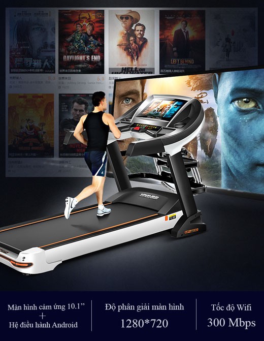 Máy chạy bộ điện HQ 9600