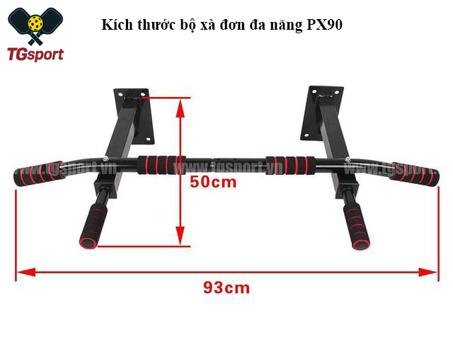 Xà đơn gắn tường đa năng PUB P90X