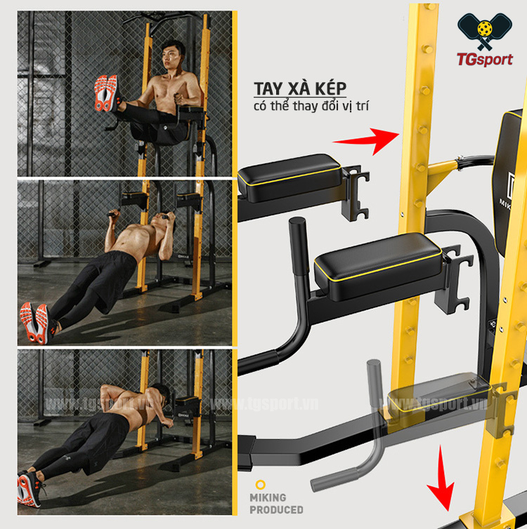 Xà đơn xà kép đa năng MK 680