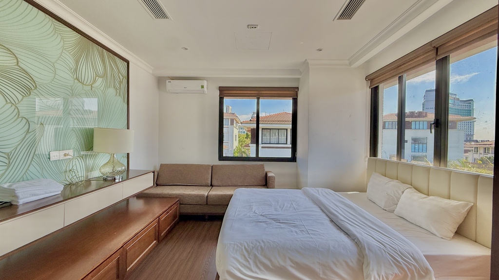 [Ha Long Villa 5Rooms] FLC BT611 빌라 – 프라이빗 수영장, 오션뷰 & 골프장 전망
