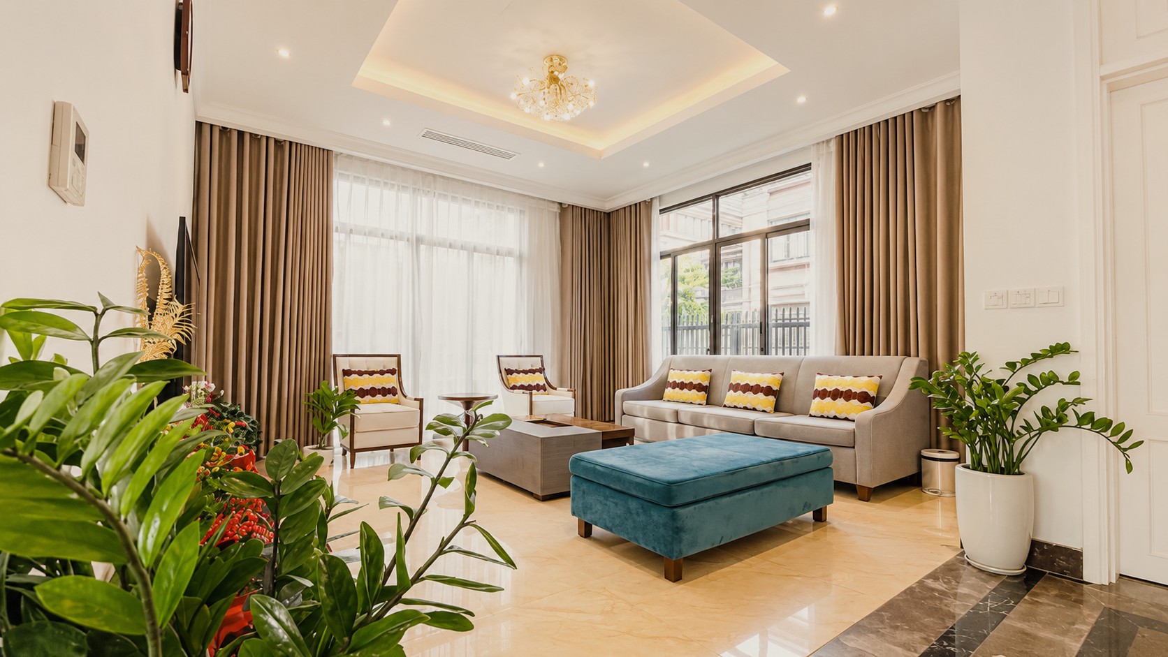 [Ha Long Villa 5Rooms] FLC BT611 빌라 – 프라이빗 수영장, 오션뷰 & 골프장 전망